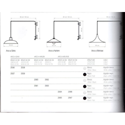 Aplique de pared moderno ARCO A SOHO 40 - Imagen 2