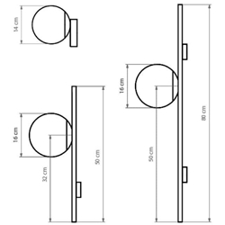 Aplique de pared Vintage LYMINGTON SMALL - Imagen 2
