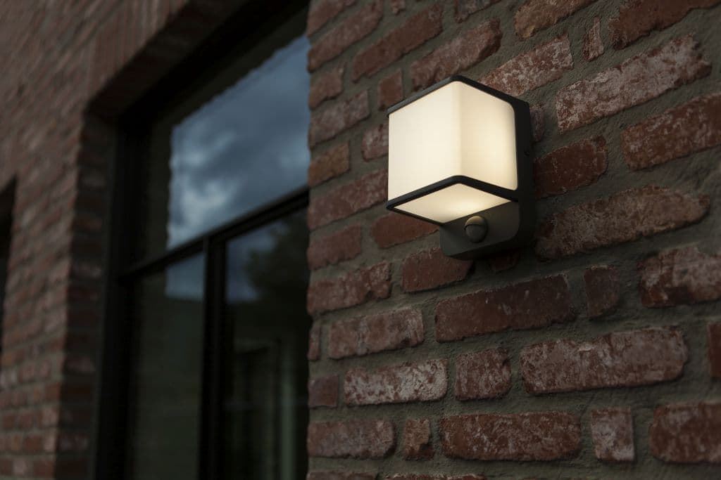 Aplique Lutec exterior de pared moderno DOBLO C/ SENSOR - Imagen 3
