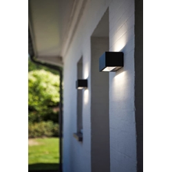 Aplique Lutec exterior de pared moderno GEMINI M - Imagen 2