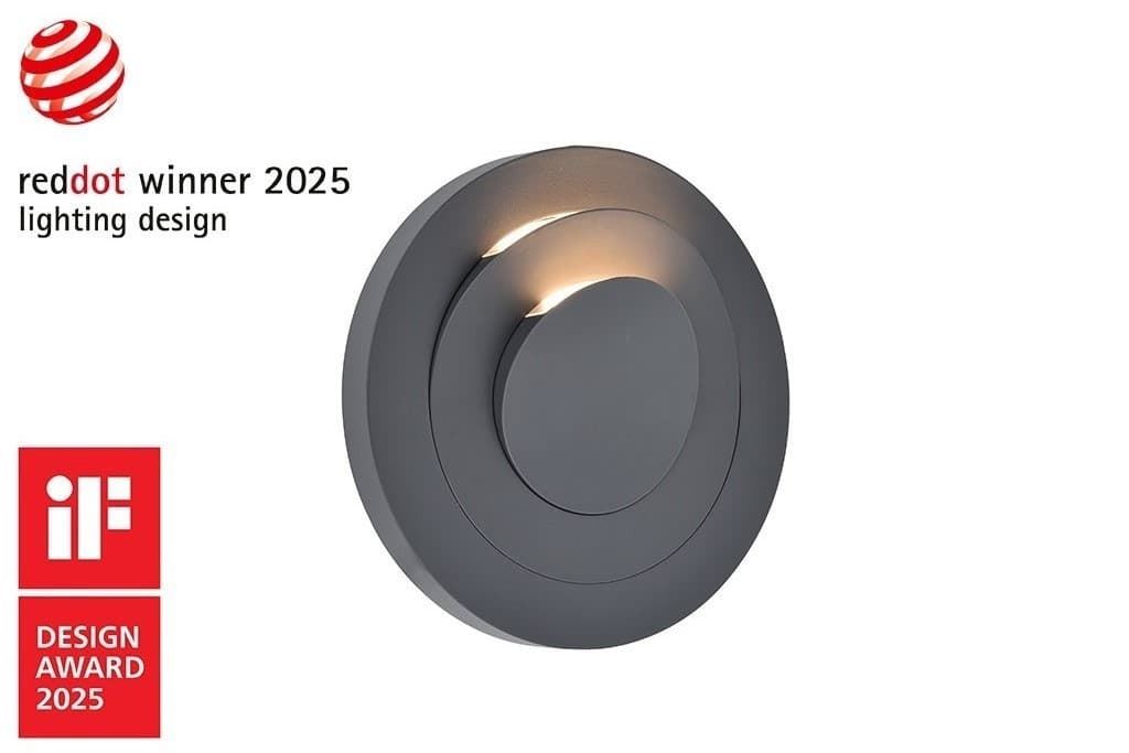 Aplique Lutec exterior de pared moderno MOOV - Imagen 1