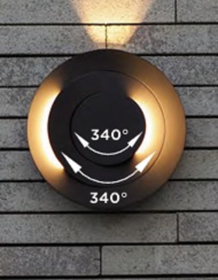 Aplique Lutec exterior de pared moderno MOOV - Imagen 2