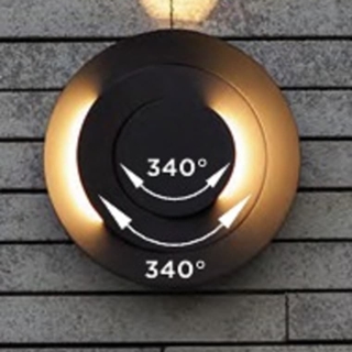 Aplique Lutec exterior de pared moderno MOOV - Imagen 2