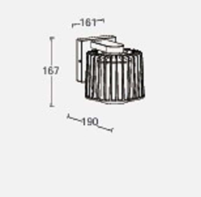 Aplique Lutec exterior de pared moderno SHYNE - Imagen 3