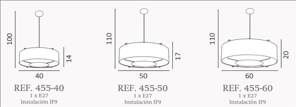 Colgante de techo moderno CRONOS Personalizable - Imagen 3