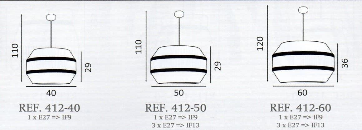 Colgante de techo moderno MARTINICA UFO Personalizable - Imagen 3