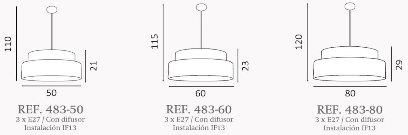 Colgante de techo moderno MUNT Personalizable - Imagen 4