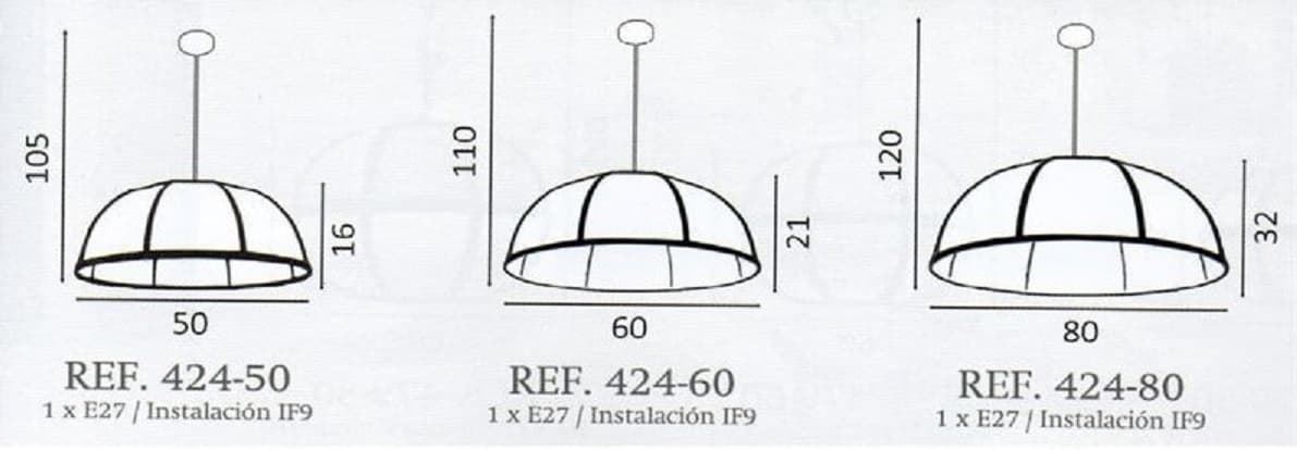 Colgante de techo moderno UMBRELLA Personalizable - Imagen 3