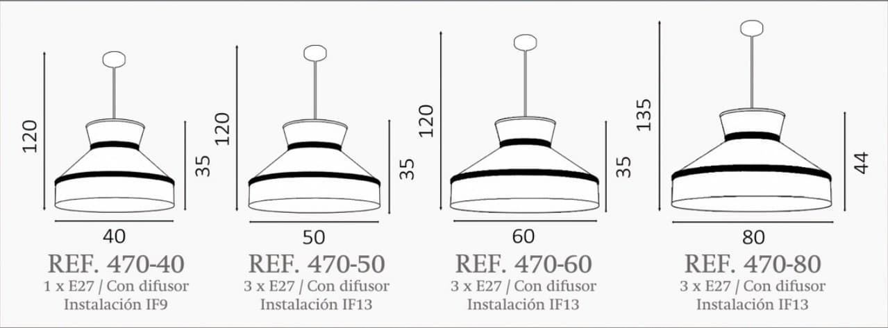 Colgante de techo moderno YELL Personalizable - Imagen 2