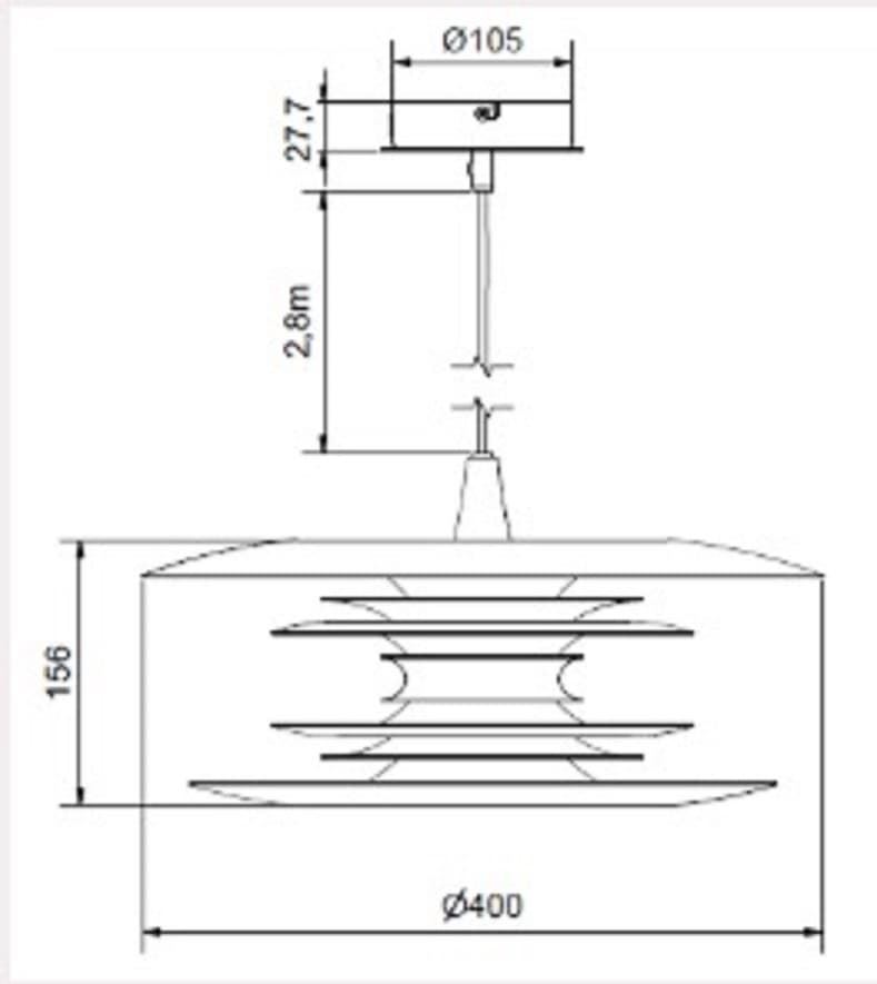 Colgante moderno nórdico DIABLO 40 - Imagen 7
