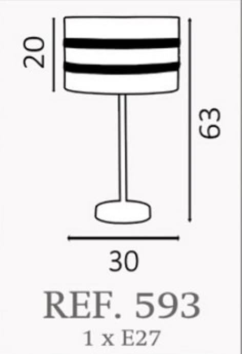 Lámpara de mesa moderna DIBU Personalizable - Imagen 2