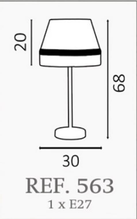 Lámpara de mesa moderna PRAT Personalizable - Imagen 3