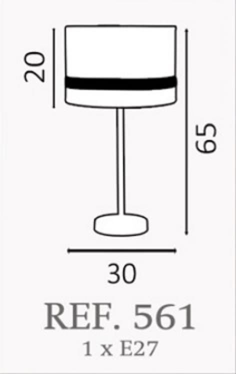 Lámpara de mesa moderna TERC Personalizable - Imagen 2