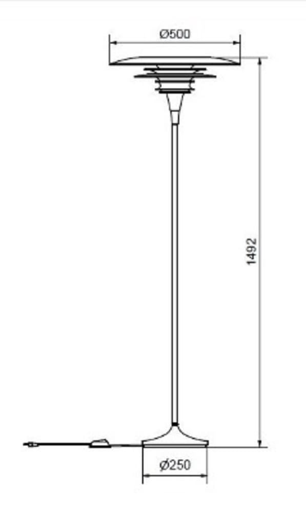 Lámpara de pie moderna nórdica DIABLO - Imagen 6
