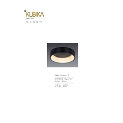 plafón de techo moderno KUBIKA - Imagen 2