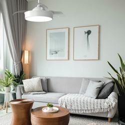 Ventilador de techo moderno BOMBAY - Imagen 2